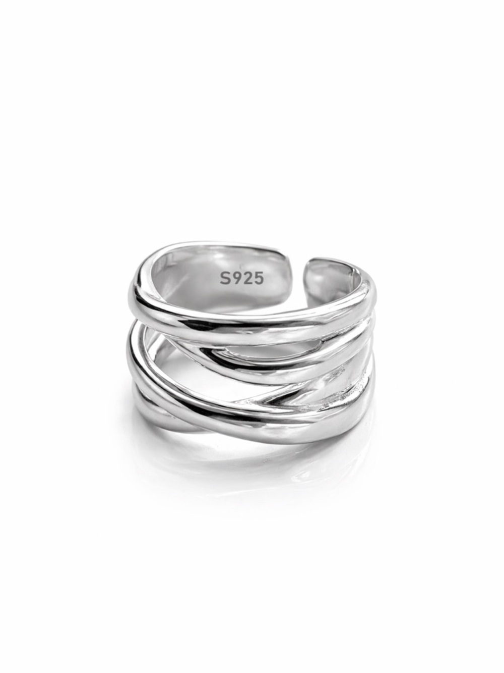 ⚜️ Elegant Silver Band Ring